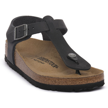 Birkenstock Sandalen  KAIRO BLACK OILED LEATHER CALZ N