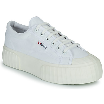 Superga Lage Sneakers  2631 STRIPE PLATEFORM