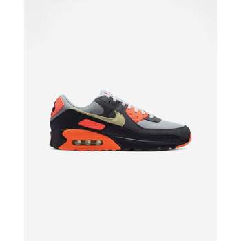 Nike Lage Sneakers  Air Max 90 Light Smoke Grey Hyper Crimson Limelight