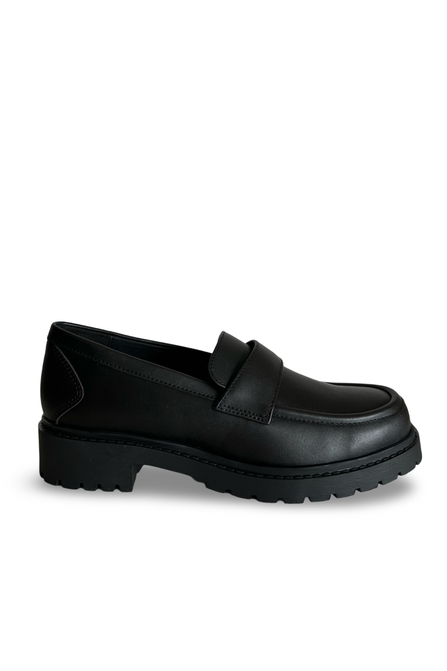 NAE Damen vegan Loafers Alessia Schwarz