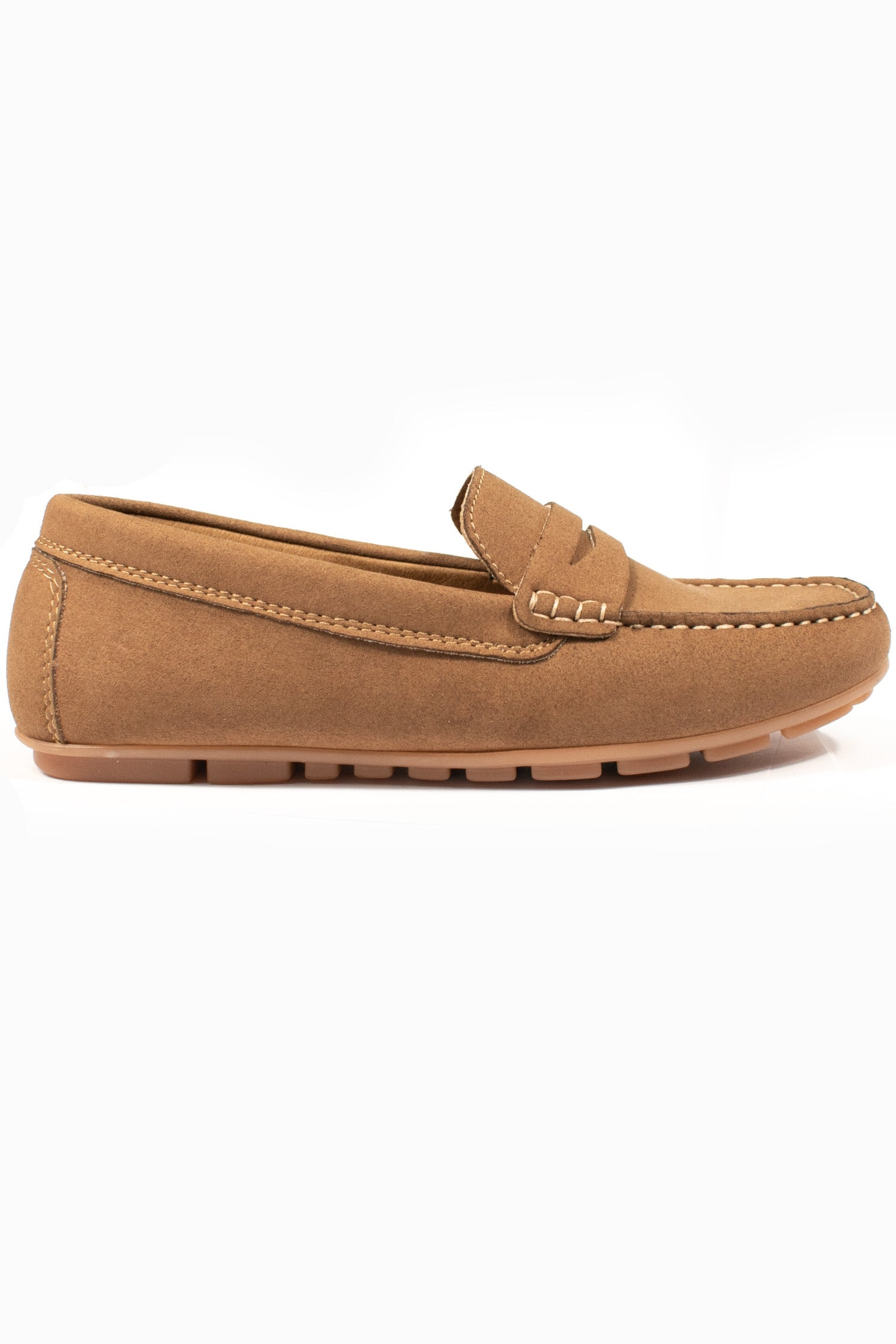 Will's Vegan Store Herren vegan Penny Loafers Herren Kastanie