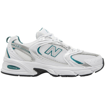New Balance Lage Sneakers  530 White Silver Green