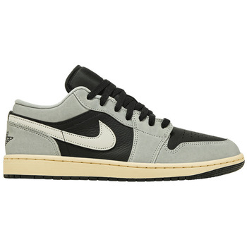 Nike Lage Sneakers  Jordan 1 Low Light Smoke Grey Off Noir