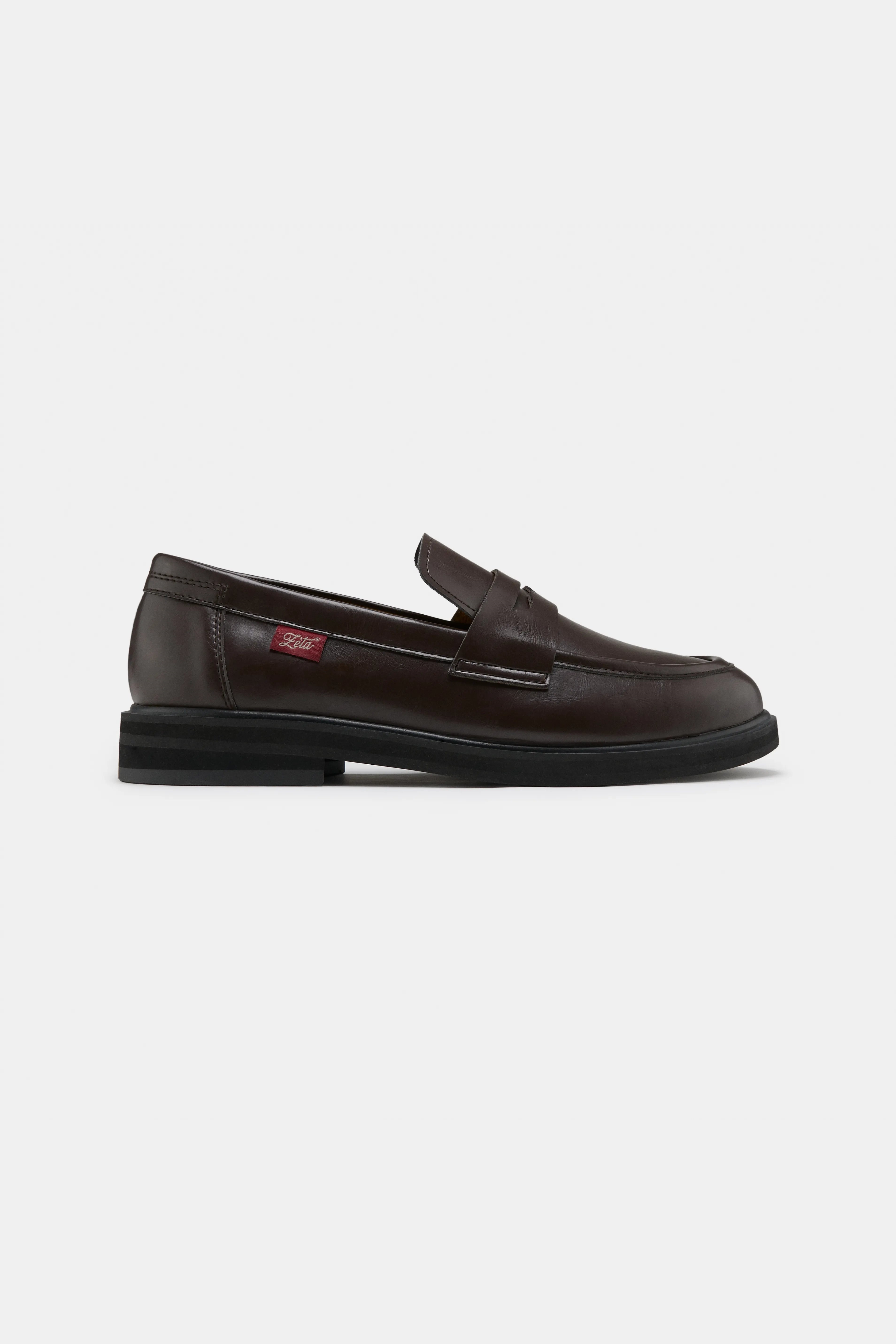 ZÃ¨ta Herren vegan Loafers Unisex Douro Braun