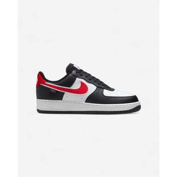 Nike Lage Sneakers  Air Force 1 Low '07 Next Nature Black White University Red