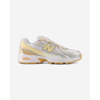 New Balance Lage Sneakers  740 White Orange
