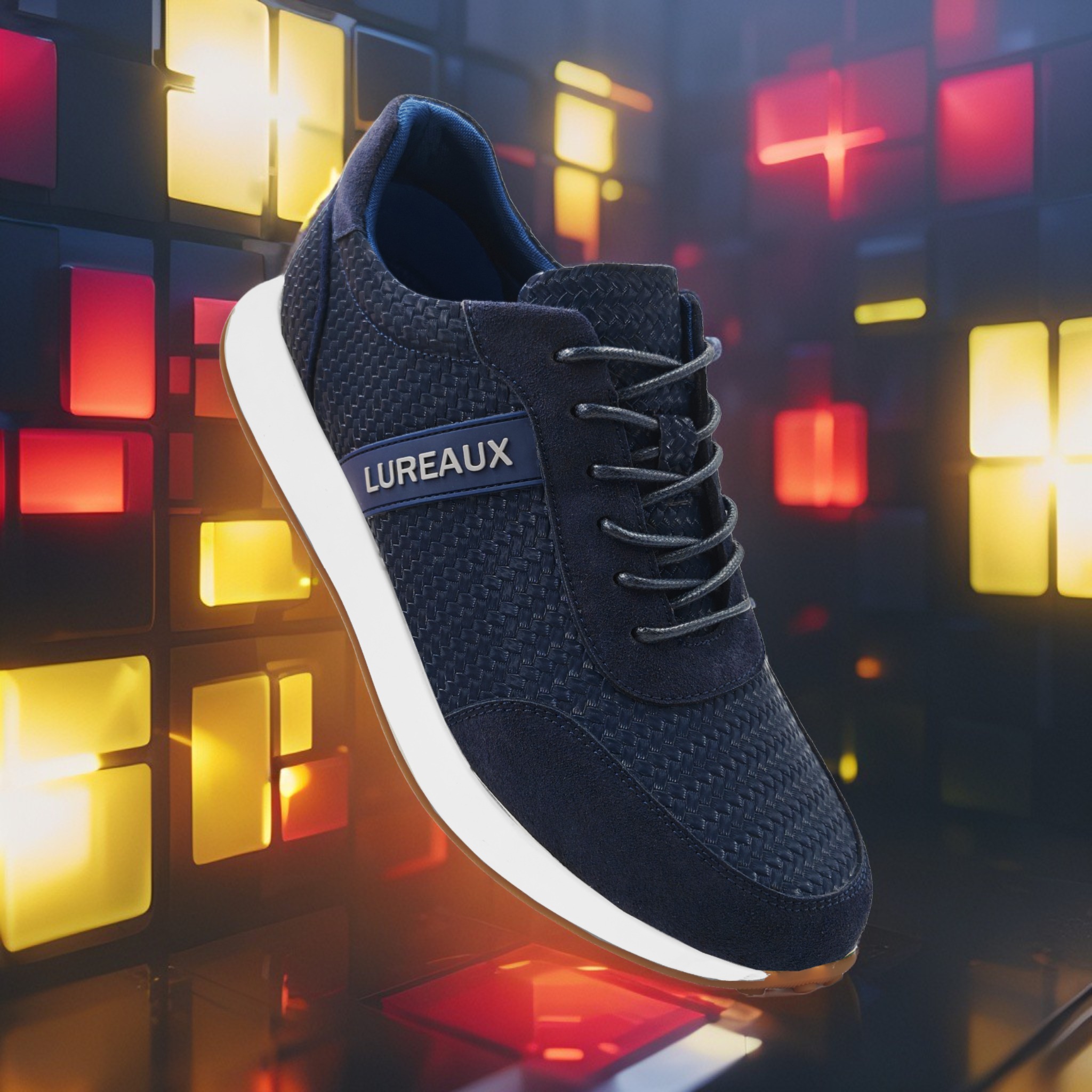 Lureaux Vittorio Blue Runners  - Handgemaakte Nette Schoenen Voor Heren