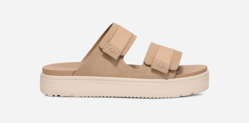 Ugg Zayne II-slipper voor dames  in Beige  Nubuck/Suede