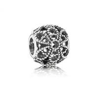 Pandora Charm Offene Rosen "791282", 925er Silber, silber, keine Angabe