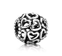 Pandora Charm Öffne dein Herz "790964", 925er Silber, silber, keine Angabe