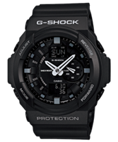 G-SHOCK Standard Analoog-Digitale Horloge GA-150-1A - Zwart