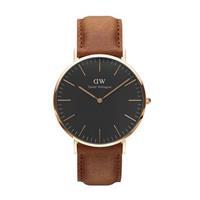 "Daniel Wellington Classic Black Durham 40 mm "