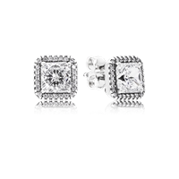 PANDORA 290591CZ - Zeitlose Eleganz - Silber + Zirkonia klar - Ohrring