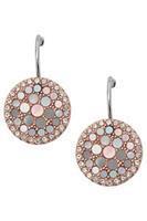 Fossil JF01737791 Oorbellen Vintage Glitz staal rosekleurig