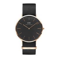 Daniel Wellington Classic Black Cornwall 40mm horloge