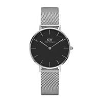 Daniel Wellington Petite Black Sterling horloge DW00100162