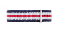 Daniel Wellington horlogeband DW00200051 Classic Canterbury Textiel Multicolor 18mm