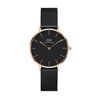 Daniel Wellington Petite Ashfield Black Silver DW00100202