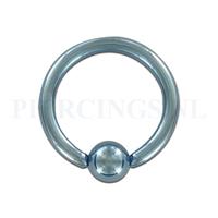 Piercings.nl BCR 1.2 mm geanodiseerd licht blauw