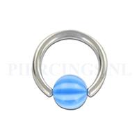Piercings.nl BCR 1.6 mm strandbal blauw