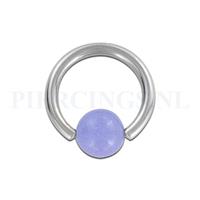 Piercings.nl BCR 1.6 mm acryl bruis blauw