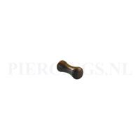 Piercings.nl Plug tijgeroog 3 mm 3 mm