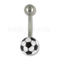 Piercings.nl Navelpiercing voetbal