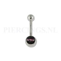 Piercings.nl Navelpiercing Bitch