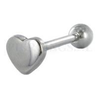Piercings.nl Tongpiercing hart