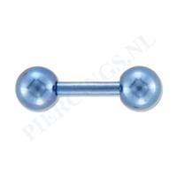 Piercings.nl Helix geanodiseerd blauw