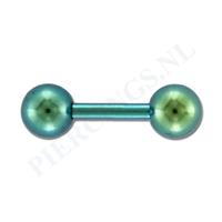 Piercings.nl Helix geanodiseerd groen