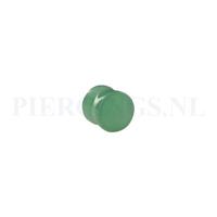 Piercings.nl Plug jade 10 mm 10 mm