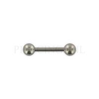 Piercings.nl Barbell titanium 12 mm