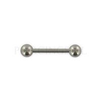 Piercings.nl Barbell titanium 14 mm