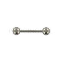 Piercings.nl Barbell titanium 14 mm