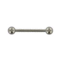 Piercings.nl Barbell titanium 19 mm