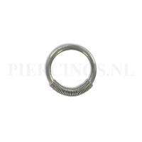 Piercings.nl BCR 1.6 mm met spiraal