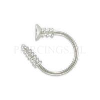 Piercings.nl Circulair barbell 1.6 mm schroef 14 mm
