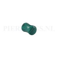 Piercings.nl Plug groen agaat 8 mm 8 mm