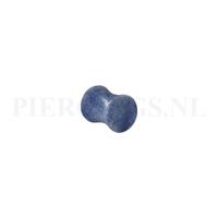 Piercings.nl Plug blue rime 8 mm 8 mm