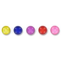 Piercings.nl Balletje set 1.6 x 5 mm acryl transparant - 5 stuks