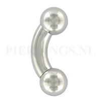 Piercings.nl Banana 6.5 mm dikte