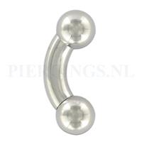 Piercings.nl Banana 6.5 mm dikte