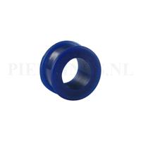 Piercings.nl Tunnel siliconen blauw 19 mm 19 mm