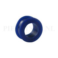 Piercings.nl Tunnel siliconen blauw 22 mm 22 mm