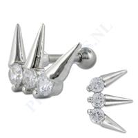 Piercings.nl Helix spikes