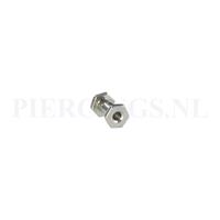 Piercings.nl Tunnel zeshoek 3 mm 3 mm