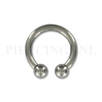 Piercings.nl Circulair barbell 3,2 mm x 16 mm