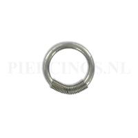 Piercings.nl BCR 2 mm met spiraal