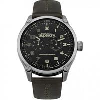 Superdry Herrenuhr in Schwarz SYG208BN